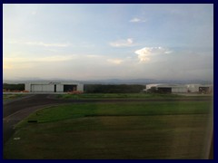 Romero International Airport 01 - landing from San José